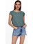15142784 Onlvıc S/s Solıd Top Noos Wvn Kadın T-Shirt 1