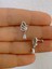 1 Adet Zirkon Taşlı Damla Sallantılı Sağ Kulak Uyumlu Tragus Kıkırdak Helix Lobe Piercing Küpe 1