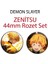 Demon Slayer Zenitsu Agatsuma 44MM 2 Adet Rozet Set - Kimetsu No Yaiba 1