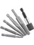 6 Adet Vida Extractor Merkezi Matkap Uçları Kılavuz Seti Kırık Hasarlı Cıvata Sökücü Hex Shank ve Kırık El Aleti Için Anahtar (Yurt Dışından) 1