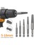6 Adet Vida Extractor Merkezi Matkap Uçları Kılavuz Seti Kırık Hasarlı Cıvata Sökücü Hex Shank ve Kırık El Aleti Için Anahtar (Yurt Dışından) 2