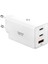 67W USB-C + USB-A 3 Port Hızlı Şarj Aleti Samsung PPS 2.0 Isı Düşüren GaN Pro Destekli Akım Korumalı Güç Adaptörü iPhone & Android & iPad & MacBook Type-C White - ACH08710 10