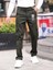Erkek Baggy Fit Casual Jean Non-Denim Kargo Cepli Pantolon 1
