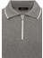 Triko Polo Yaka Tshirt %100 Pamuk Gri 3