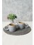 Shizen Gri Inci Kulplu Senta Kupa 8 cm 2 Adet 613 2