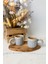 Shizen Gri Inci Kulplu Senta Kupa 8 cm 2 Adet 613 3