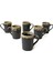 Shizen Gri Zen Kupa 8 cm 6 Adet 613 5