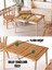 Montessori Aktivite Masası Çift Hazneli Masa Kayın Ahşap Vernikli 1