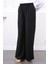 Siyah Bel Lastikli Palazzo Pantolon 4