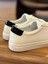 4253 Beyaz Siyah Detay Hakiki Deri Erkek Sneakers - Erkek Spor Ayakkabı 2
