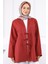 Bordo Ön Bağlamalı Kimono 1