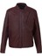 Bordo Hakiki Deri Erkek Hakiki Deri Mont - E22BDM310382-R4X 2