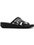 Kadın Siyah Deri Comfort Terlik 25SFD410214 1
