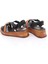 D25YS-5115 Kadın Deri Sandalet 3
