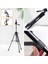 ® Telefon ve Fotoğraf Makinası Takılabilen Bluetooth Kumandalı 146 cm Tripod 5