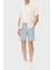 Keten Karışımlı Slim Fit Normal Bel Short Erkek Short 50536863 462 2