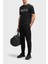 Logolu % 100 Pamuk Regular Fit Bisiklet Yaka T Shirt Erkek T Shirt 50537834 001 2