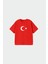 Türk Bayrağı Baskılı Kırmızı T-Shirt 1