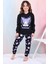 Kuromi Desenli Kız Çocuk Pijama Takımı Pembe 3-8 Yaş 1