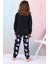 Kuromi Desenli Kız Çocuk Pijama Takımı Pembe 3-8 Yaş 5