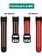 Samsung Watch 6 Classic 47MM ile Uyumlu Çift Renk Delikli Silikon Kordon Kayış - FC1049 3
