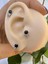 1 Adet Astronot Tragus Helix Kıkırdak Lobe Uyumlu Piercing Küpe 2