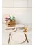Krem Bloom Pasta Tabağı 24 cm 6 Adet 030 4