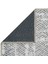 Lumina Gri Zigzag Desen Modern Spor Halı Yıkanabilir Dokuma Şönil Oturma Odası Salon Balkon Halısı 5