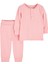 Carters Kız Bebek Pantolon Purelysoft 2'li Set 1