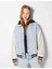 Allbucks Bershka, Deri Kollu Dolgulu Denim Bomber Mont ABBRS0022 1