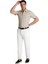 Bej Renkli Slim Fit Kısa Kollu Gömlek 1