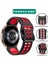 Samsung Watch 6 Classic 47MM ile Uyumlu Çift Renk Delikli Silikon Kordon Kayış - FC1049 2