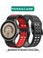Samsung Galaxy Watch 6 44MM ile Uyumlu Çift Renk Delikli Silikon Kordon Kayış - FC1049 4