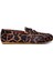 Foal Leopar Hakiki Deri Kadın Loafer 1