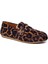 Foal Leopar Hakiki Deri Kadın Loafer 2