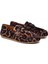 Foal Leopar Hakiki Deri Kadın Loafer 3