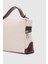 Yoko Box Bag El ve Çapraz Omuz Çanta Krem-Taba 4