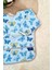 Butterfly Desenli Sıvı Geçirmez Unisex Aktivite ve Mama Önlüğü 6-24 Ay 4
