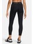 Pro Dri-Fit Women's Mid Rise 7/8 Graphic Leggings Kadın Spor Antrenman Tayt Siyah 2