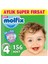 Bebek Bezi Beden:4+ (9-20KG) Maxi Plus 156 Adet Aylık Fırsat Pk + 9 Adet Islak Havlu 1