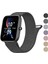 Amazfit Gts / Gts 2 / Gts 2 Mini / Gts 2e / Gts 3 / Gts 4 Mini / Gts 4 Milanese Hasır Metal Kordon 1