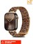 Apple Watch Seri 2/3/4/5/6/7/8/9/10/se/se2 38/40/41/42MM Uyumlu Hasır Metal Kordon 1