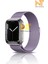 Apple Watch Seri 2/3/4/5/6/7/8/9/10/se/se2 38/40/41/42MM Uyumlu Hasır Metal Kordon 1