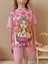 Yigit Butik Baskılı Şortlu Kız Çocuk Takım 2