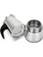 Paslanmaz Çelik Moka Pot / Çelik Italyan Ocak Üstü Moka 450 ml 4