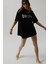 Sırt ve Ön Baskılı Oversize T-Shirt 4