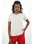 Naturel Bisiklet Yaka Basic Tişört 30133 4