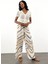 Bej Desenli Pantolon 29724 5