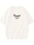 Thousand Baskılı Oversize Bisiklet Yaka T-Shirt - Beyaz 2