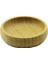 Tekli - Mini=8.5cm Ahşap Bambu Çerezlik - Lokumluk Kase (5131) 1